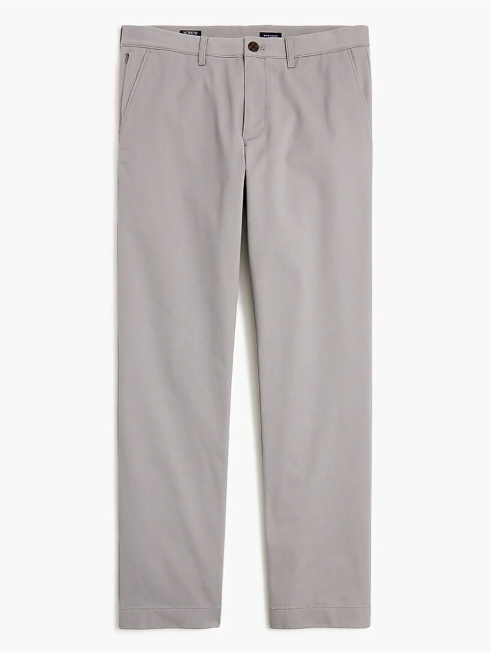 J.Crew Factory Straight-Fit TruTemp365® Chino Pant in Grey Size 32x32